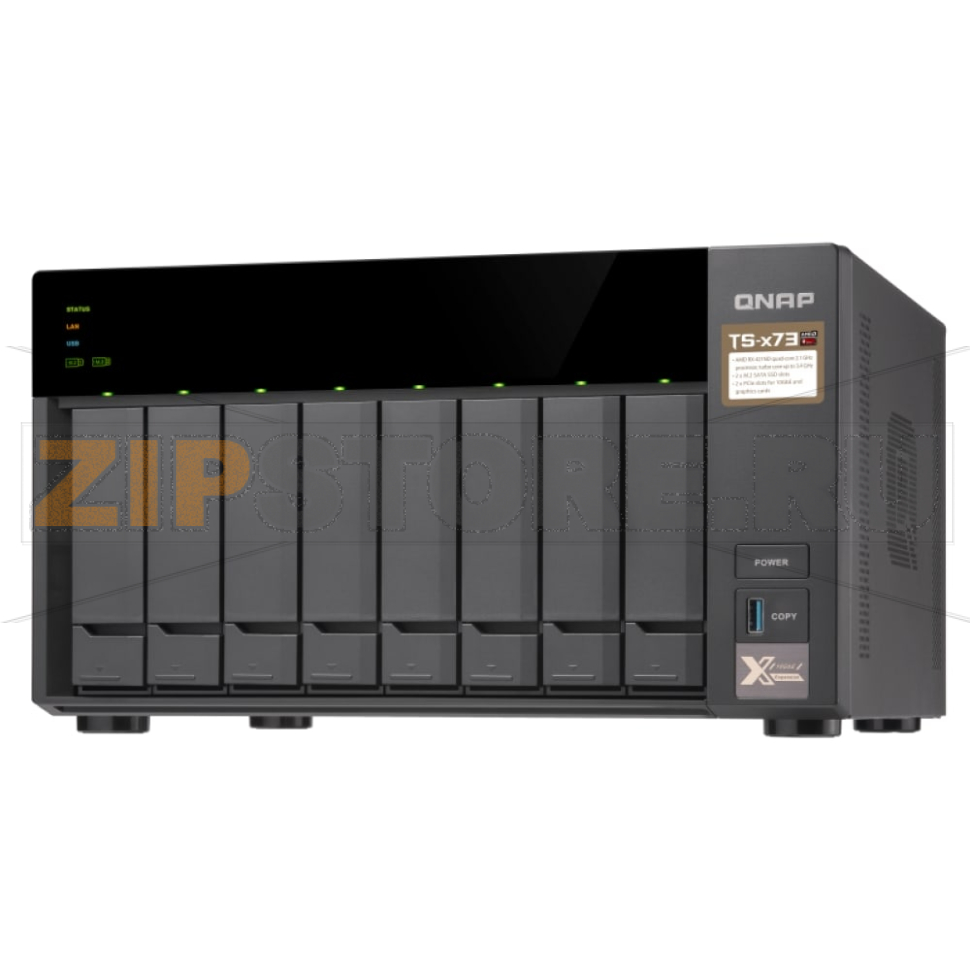 Накопитель сетевой QNAP TS-873 