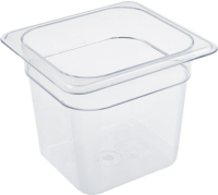 TRAY POLYCARBONATE GN 1/6 H150 mm