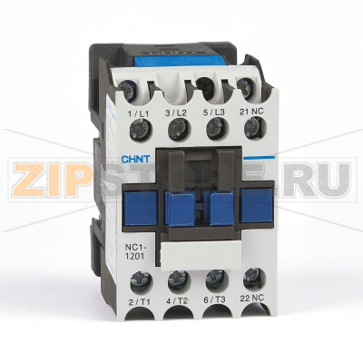Контактор 12 А, 5.5 кВт, 50 Гц, 3 полюса Chint NC1-1201 