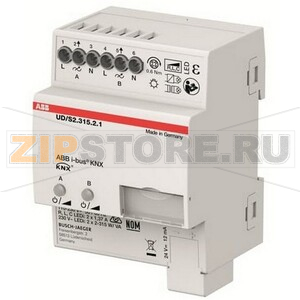 Светорегулятор универсальный 2x315 Вт, UD/S2.315.2.1 ABB 2CKA006197A0053 