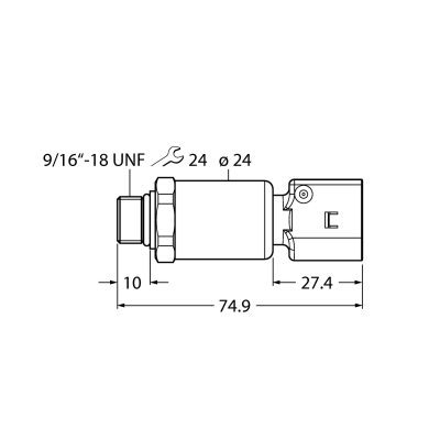 Датчик давления Turck PT600R-2121-I2-KO28A2 