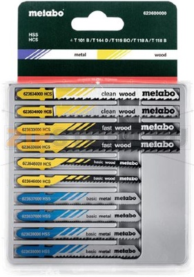 JIGSAW BLADE KIT - 10PCS 