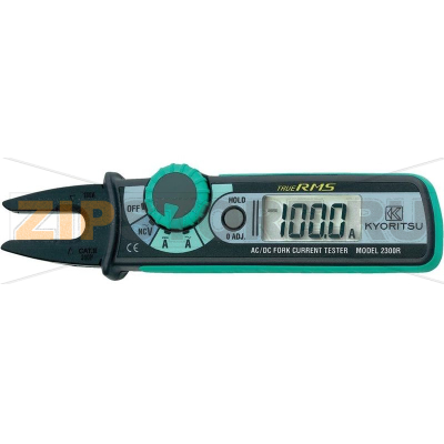 Клещи токовые, цифровые, CAT III 300 В, 1049 точек Kyoritsu KEW 2300R 