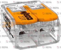 BORNIERS A LEVIER WAGO 2x6mm²