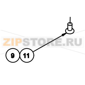 Винт с плоской головкой CRES M3 X 5 Datamax A-6212 LH Винт с плоской головкой CRES M3 X 5 Datamax A-6212 LHЗапчасть на сборочном чертеже под номером: 9Название запчасти Datamax на английском языке: (25PK) SCREW FLATHEAD CRES M3 X 5