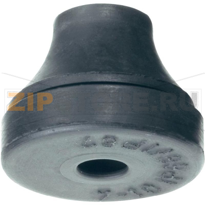 Зажим кабельный, Ø: 10 мм, хлоропрен-каучуковый, черный, 1 шт PB Fastener 1202-CR-SW 