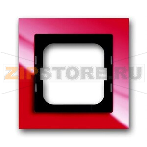 Рамка одноместная, красная ABB 2CKA001754A4340 