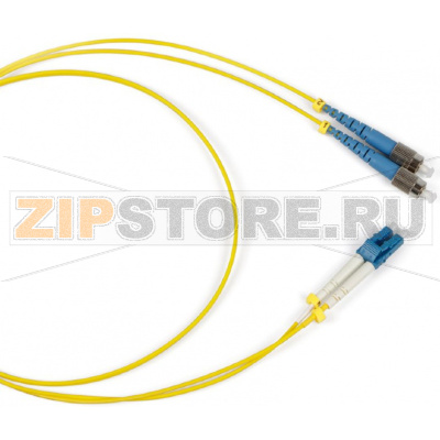 патч-корд волоконно-оптический (шнур) SM 9/125 (OS2), FC/APC-LC/APC, duplex, LSZH, 1 м 