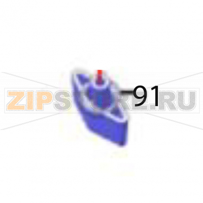 Label guide lever Sato CL4NX Label guide lever Sato CL4NXЗапчасть на деталировке под номером: 91Название запчасти на английском языке: Label guide lever Sato CL4NX.