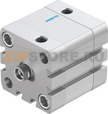 Пневмоцилиндр компактный Festo ADN-40-15-I-P-A 