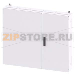 ALPHA 400, wall-mounted cabinet, IP55, Protection class 2, H: 1100 mm, W: 1300 mm, T: 210 mm, RAL 9016 Siemens 8GK1133-5KA52 