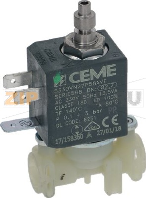 ЭЛЕКТРОМАГНИТНЫЙ КЛАПАН CEME 3-ХОДОВОЙ 230В 