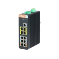 Коммутатор управляемый, 10 портов Dahua DH-PFS4410-6GT-DP