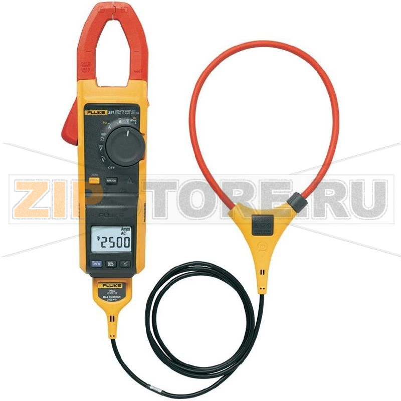 Клещи токовые, цифровые, CAT III 1000 В, CAT IV 600 В, точек: 6000 (3610452) Fluke 381 