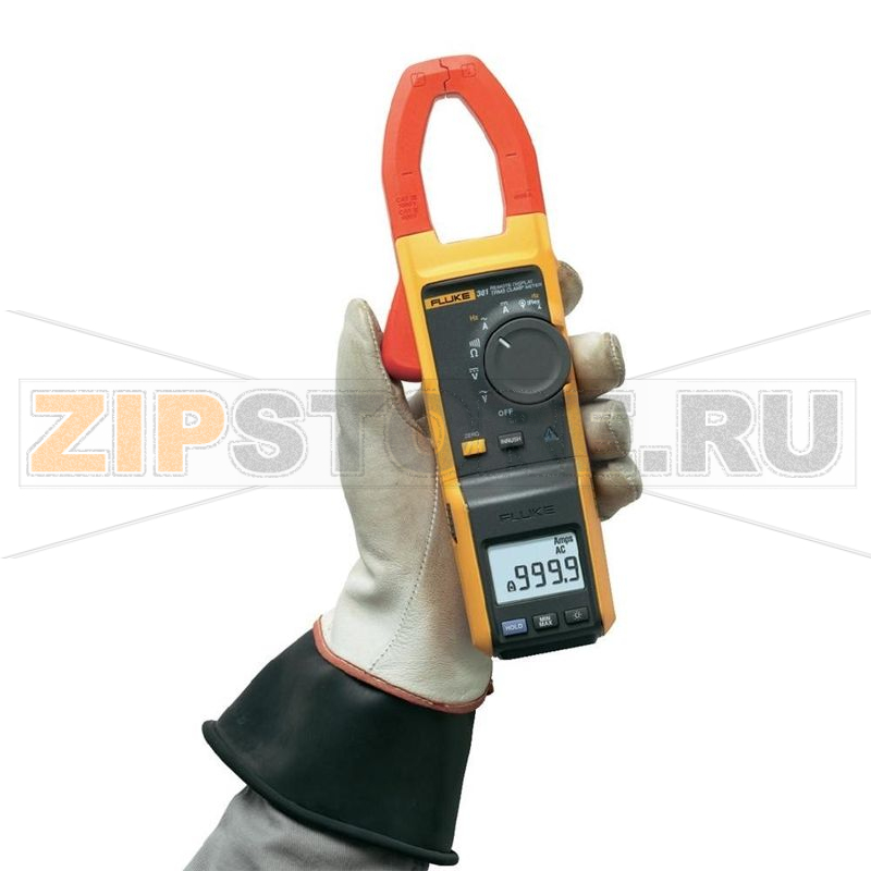 Клещи токовые, цифровые, CAT III 1000 В, CAT IV 600 В, точек: 6000 (3610452) Fluke 381 