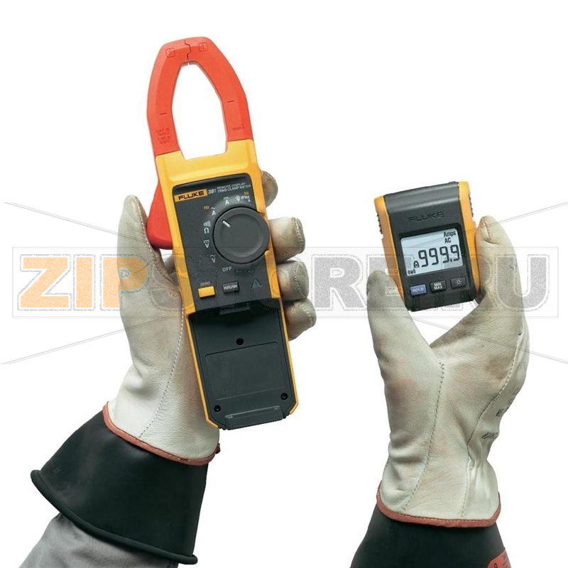 Клещи токовые, цифровые, CAT III 1000 В, CAT IV 600 В, точек: 6000 (3610452) Fluke 381 