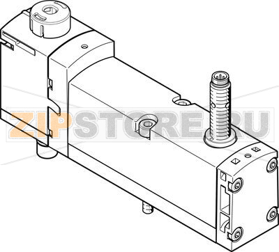Распределитель с электроуправлением Festo VSVA-B-M52-MZH-A1-1T1L-APP 
