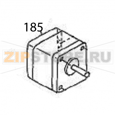Stepping motor (lift) Sato HR212 TT Stepping motor (lift) Sato HR212 TTЗапчасть на деталировке под номером: 185Название запчасти на английском языке: Stepping motor (lift) Sato HR212 TT.
