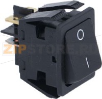 SWITCH 2-POLE BLACK 16A 250V