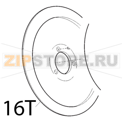 Lama 40/3/210 naz. teflonata Sirman Topaz 250 Lama 40/3/210 naz. teflonata Sirman Topaz 250Запчасть на деталировке под номером: 16T