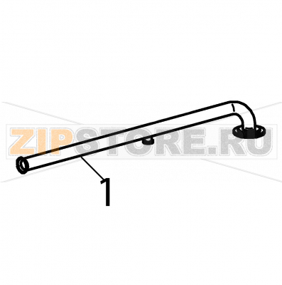Black rubber pipe Ø17x10 Fagor AE-101 Black rubber pipe Ø17x10 Fagor AE-101Запчасть на деталировке под номером: 1Название запчасти Fagor на английском языке: Black rubber pipe Ø17x10 AE-101.