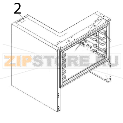 Frame Angelo Po DS51M Frame Angelo Po DS51MЗапчасть на деталировке под номером: 2