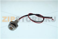 VOYANT LED AMBRE A VISSER 400V Ø 6 MM 