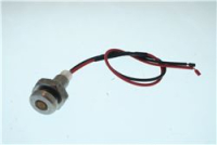 VOYANT LED AMBRE A VISSER 400V Ø 6 MM