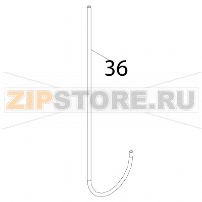 Conduit Fagor AD-64 C Conduit Fagor AD-64 CЗапчасть на деталировке под номером: 36Название запчасти Fagor на английском языке: Conduit AD-64 C.