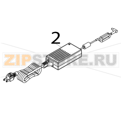Power supply (kettle) TSC TDP-324W Power supply (kettle) TSC TDP-324WЗапчасть на деталировке под номером: 2