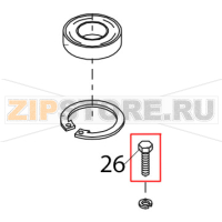 Screw M10x40 Bear Varimixer AR80 VL-1S