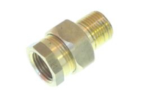 RACCORDO 3 PZ DIRITTO MF 1/2 ( OTTONE)