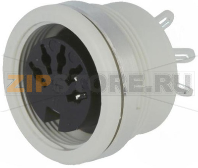Разъем DIN, 5 контактов Hirschmann MAB 5100 S GREY 