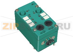Модуль AS-Interface pneumatic module VBA-4E2A-G1-ZE/P-S Pepperl+Fuchs Описание оборудованияPneumatic module4 inputs/2 pneumatic outputs