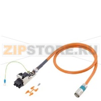 СИЛОВОЙ КАБЕЛЬ С РАЗЪЕМАМИ (1FT/1FK ДЛЯ SINAMICS) 4X1,5+ (2X1,5) C, ШТЕКЕР ТИПОРАЗМ. 1/1,5 ММ2, ПОВЫШЕННОЙ ГИБКОСТИ, UL/CSA, DESINA MOTION-CONNECT 800, DМАКС.=12,9 ММ, ДЛИНА (M) = Siemens 6FX8002-5DS01-....