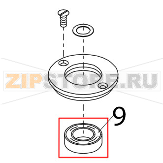 Ball bearing f/52 6205 2RS1C3 Bear Varimixer AR80 VL-1S Ball bearing f/52 6205 2RS1C3 Bear Varimixer AR80 VL-1SЗапчасть на деталировке под номером: 9