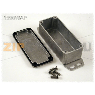 Корпус алюминиевый 92.5x38.5x31 мм, серый, 1 шт Hammond 1590WAF 