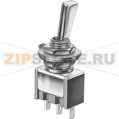 Тумблер 30 В/DC, 4 А, 1 x вкл/вкл, 1 шт Marquardt 9040.2101 
