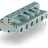 MCS MIDI Classic Розетка под пайку THT; 0.6 x 1.0 mm solder pin; угловые; Фиксирующий рычаг; Шаг контактов 7,5 мм; 9-пол.; серые Wago 232-839/039-000 - MCS MIDI Classic Розетка под пайку THT; 0.6 x 1.0 mm solder pin; угловые; Фиксирующий рычаг; Шаг контактов 7,5 мм; 9-пол.; серые Wago 232-839/039-000