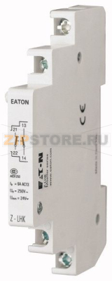 Вспомогательный контакт 1НО+1НЗ (для PLHT) Eaton Z-LHK 