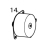 Motor assembly, 300dpi Zebra ZD411 Direct Thermal