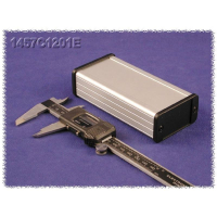 Корпус алюминиевый 120x59x31 мм, черный, 1 шт Hammond 1457C1202EBK