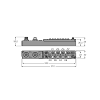 Модуль ввода/вывода для PROFIBUS-DP Turck SDPL-0404D-1003