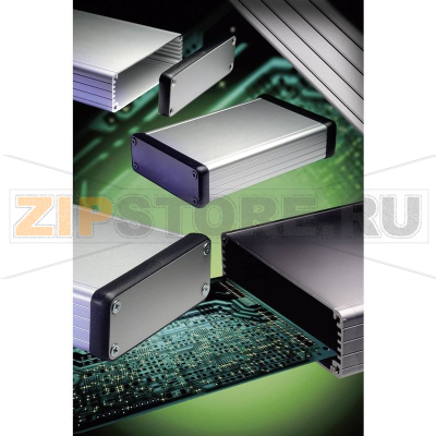 Корпус алюминиевый 223x120.5x30.5 мм, 1 шт Hammond 1455P2202 