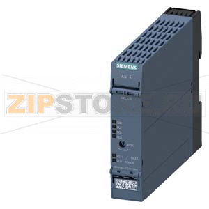 Модуль AS-i SlimLine Compact SC22.5, цифровой, A/B-подчиненный компонент 4 ЦВых, IP20 4 x выход, 2 A, 24 В DC макс. 4 A на все выходы винтовые клеммы Установочная ширина 22,5 мм Siemens 3RK2100-1CE00-2AA2 