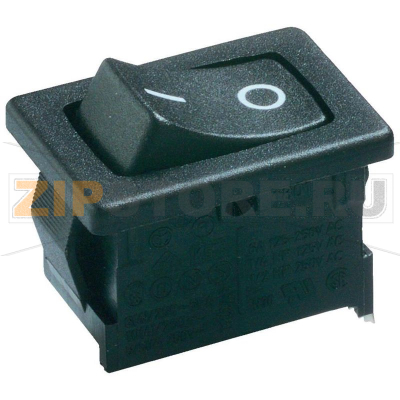 Переключатель клавишный 250 В/AC, 6 А, 1 x выкл/вкл, IP40, 1 шт Marquardt 1801.6115 