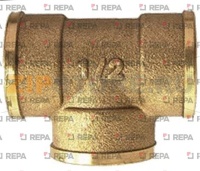 1 FFF BRASS TEE - 10PCS