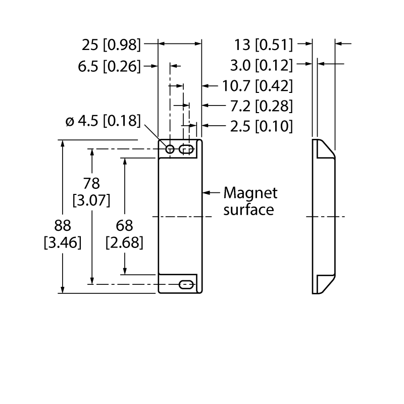 Переключатель защитный Turck SI-MAGB1MM 