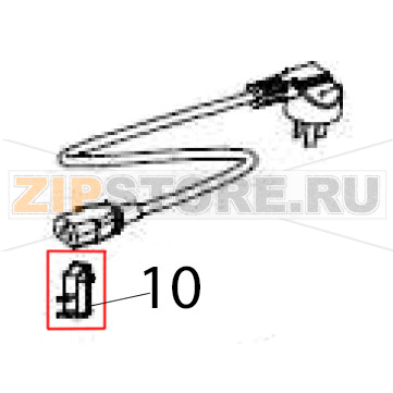 Switch Hurakan HKN-ME717 Switch Hurakan HKN-ME717Запчасть на деталировке под номером: 10