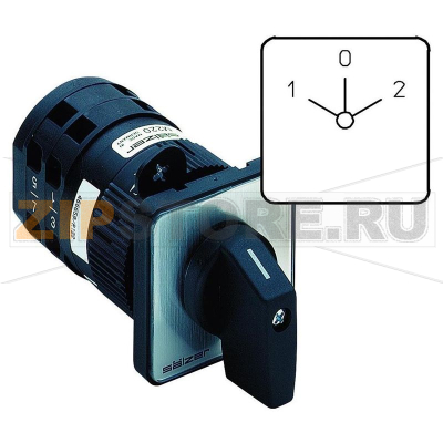 Переключатель с ключом 20 А, 2x60°, 1 шт Sälzer M220-61027-219M1 